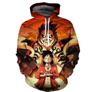 Sweat One Piece Luffy et Luffy Gear Fourth